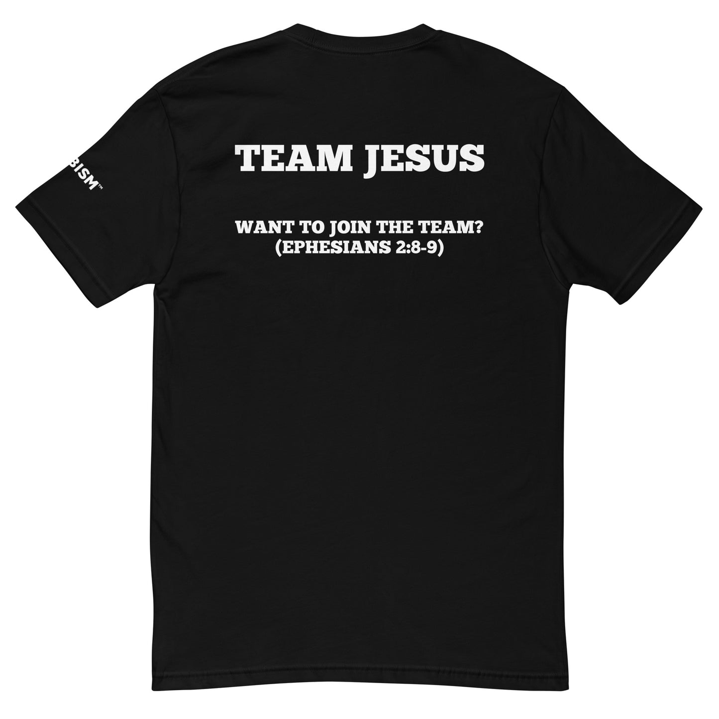RECRUITER - TEAM JESUS -  EPHESIANS 2:8-9  - Short Sleeve T-shirt