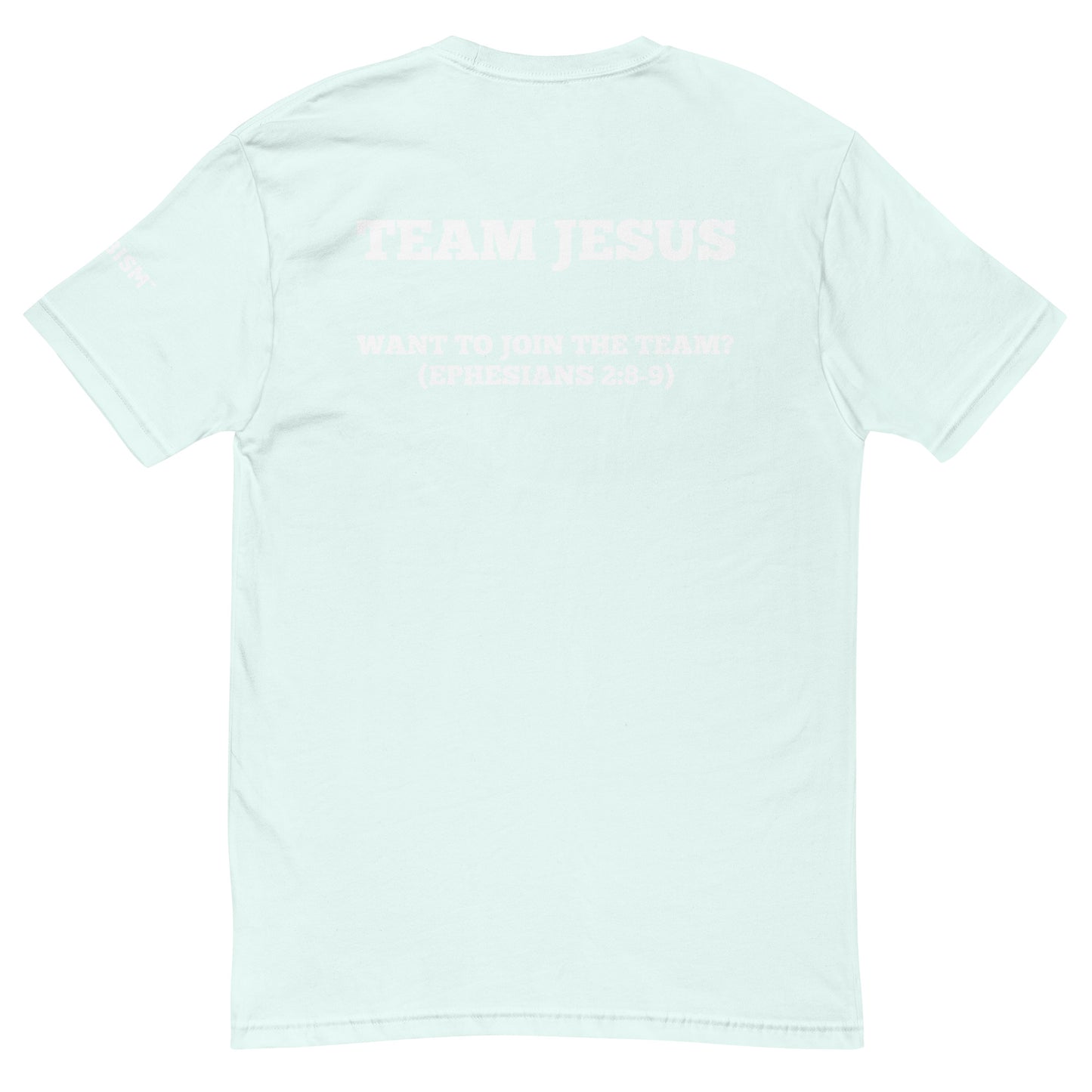 RECRUITER - TEAM JESUS -  EPHESIANS 2:8-9  - Short Sleeve T-shirt
