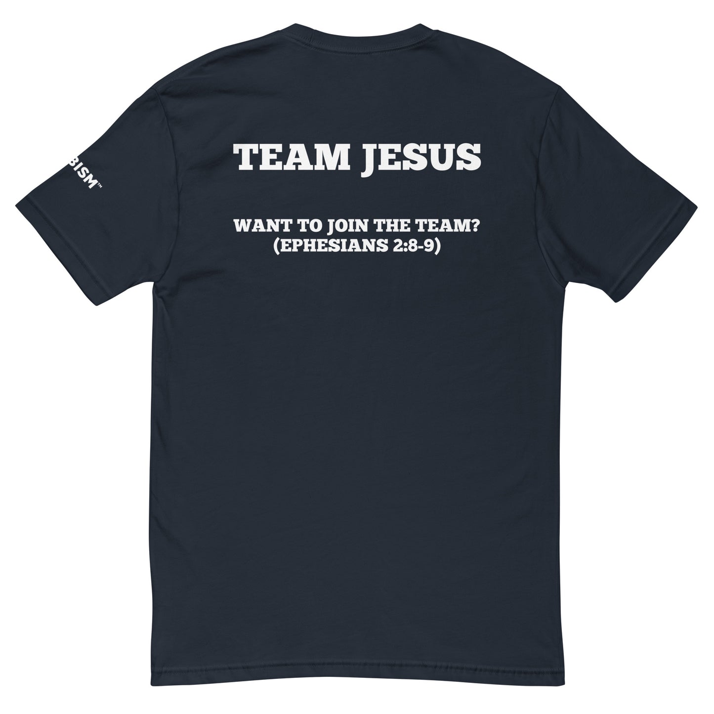 RECRUITER - TEAM JESUS -  EPHESIANS 2:8-9  - Short Sleeve T-shirt
