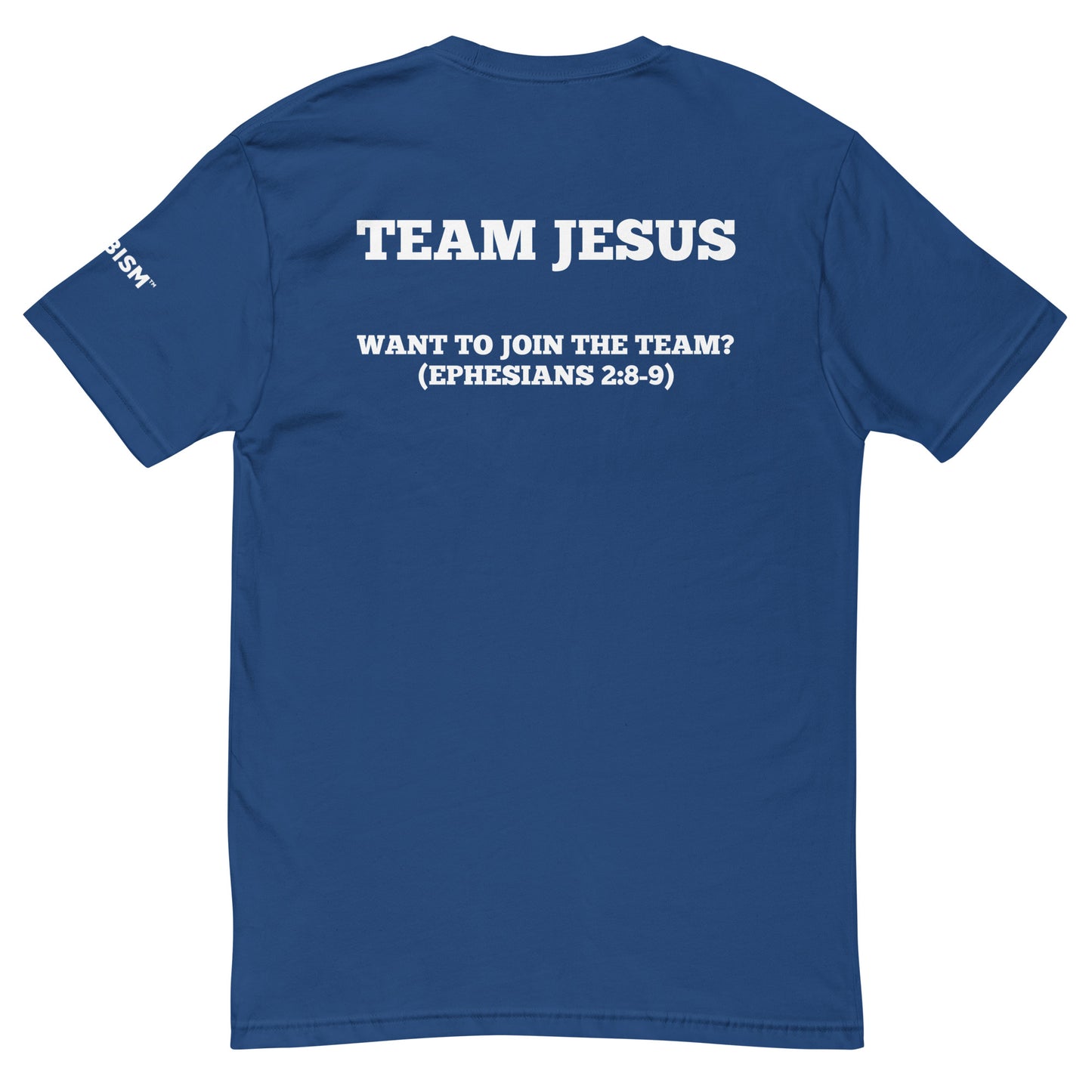 RECRUITER - TEAM JESUS -  EPHESIANS 2:8-9  - Short Sleeve T-shirt
