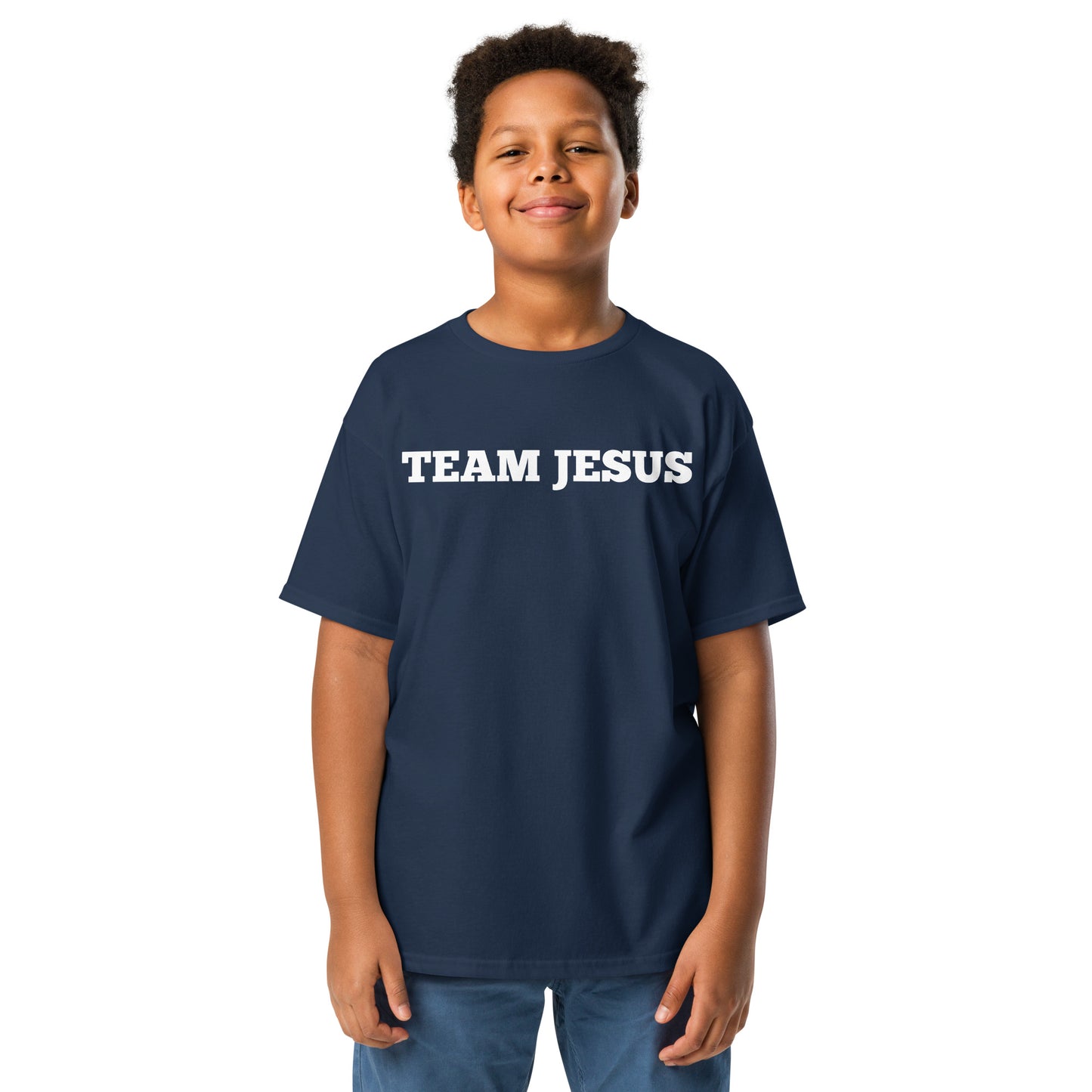 Team Jesus - Neva Lost - Youth classic tee